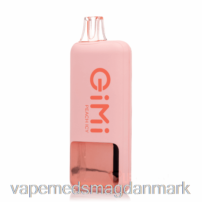 Vape Med Smag Flum Gimi 8500 Smart Engangs Fersken Icy